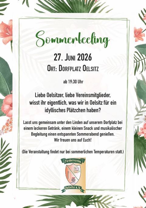 Sommerfeeling